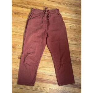 Roolee High Waisted Paperbag Pants